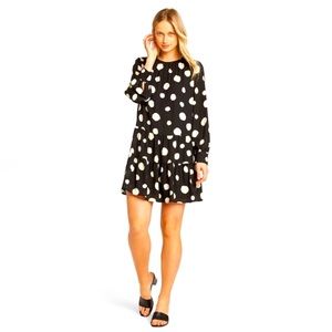 WhoWhatWear Polka Dot Dress Size XL